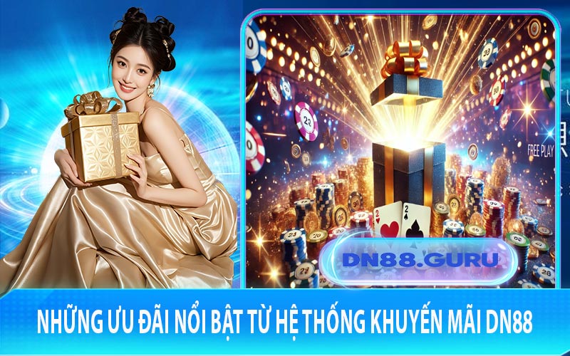 Những ưu đãi nổi bật từ hệ thống khuyến mãi DN88